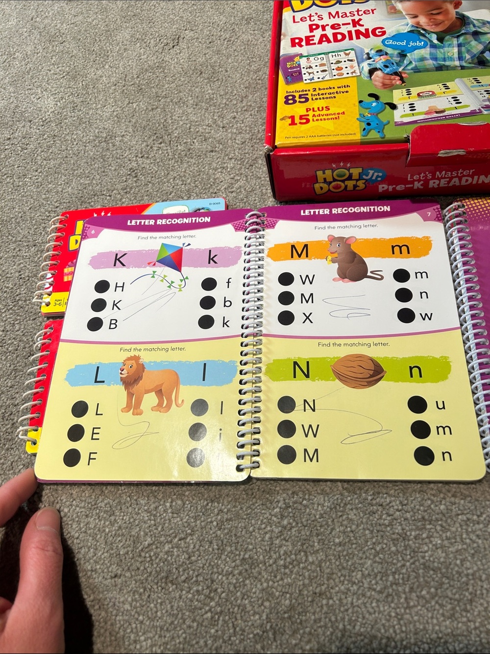 Pre-K Reading Set - Purple Learning Kit - Picture 5 of 8